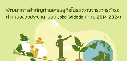 พัฒนาการสำคัญด้านเศรษฐกิจ ในระหว่างวาระการดำรงตำแหน่งของประธานาธิบดี Joko Widodo (ค.ศ. 2014-2024)